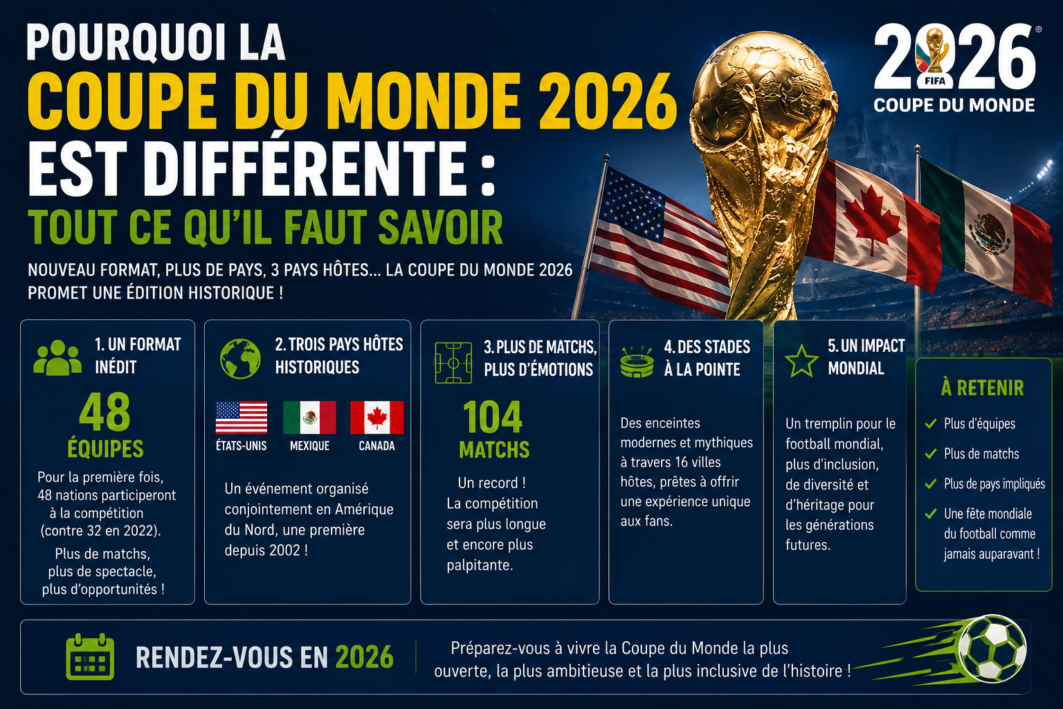 Coupe du Monde 2026 est différente