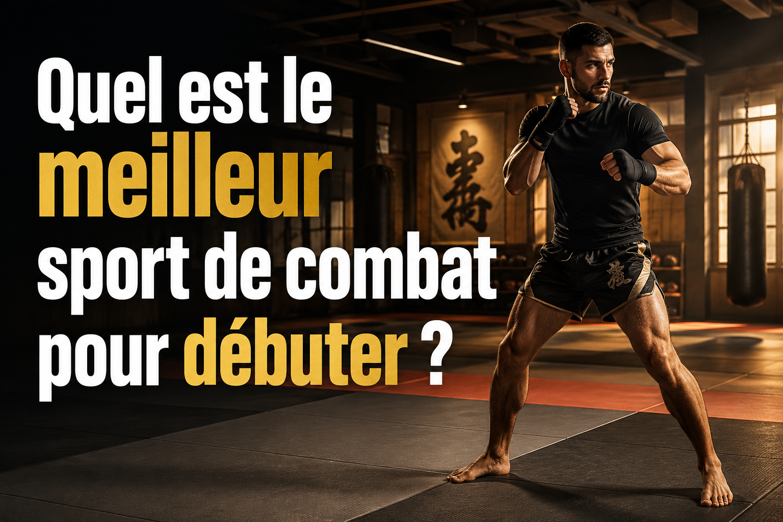 sport de combat pour débuter