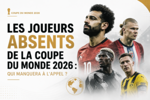 joueurs absents de la Coupe du Monde 2026