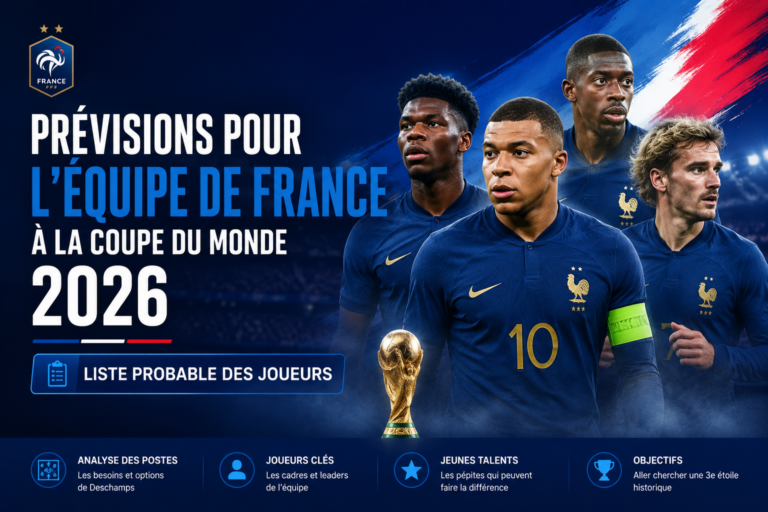 Équipe de France à la Coupe du Monde 2026