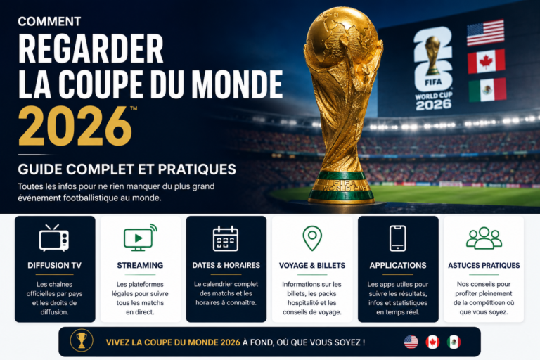 regarder la Coupe du Monde 2026