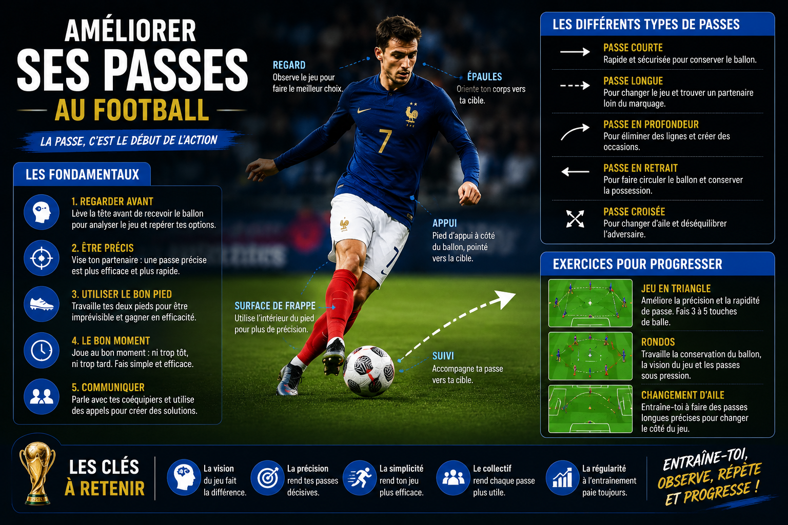 améliorer ses passes football