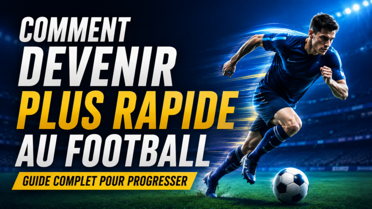 devenir plus rapide au football