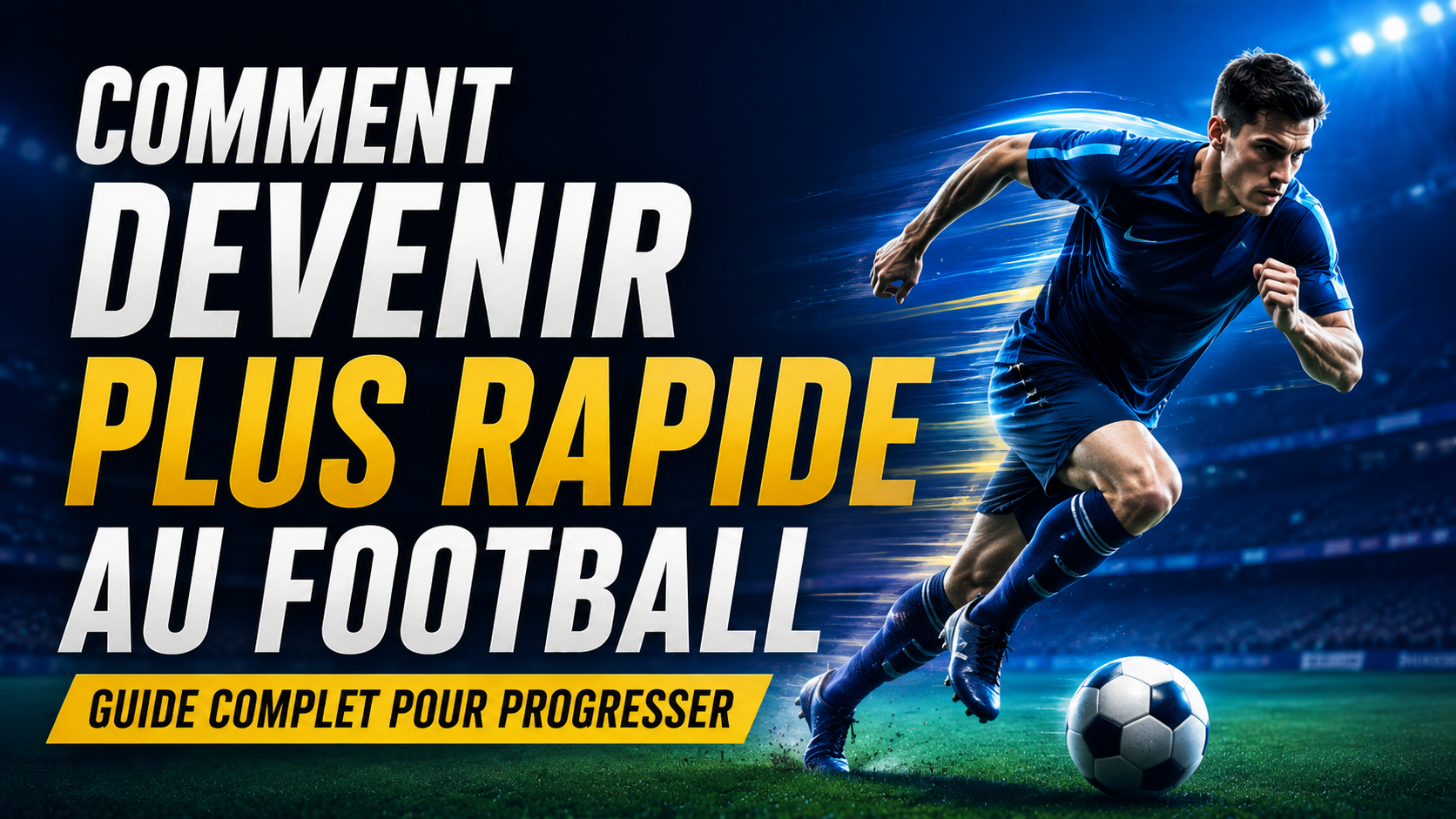 Lire la suite à propos de l’article Comment devenir plus rapide au football : Guide complet pour progresser