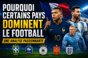 certains pays dominent le football