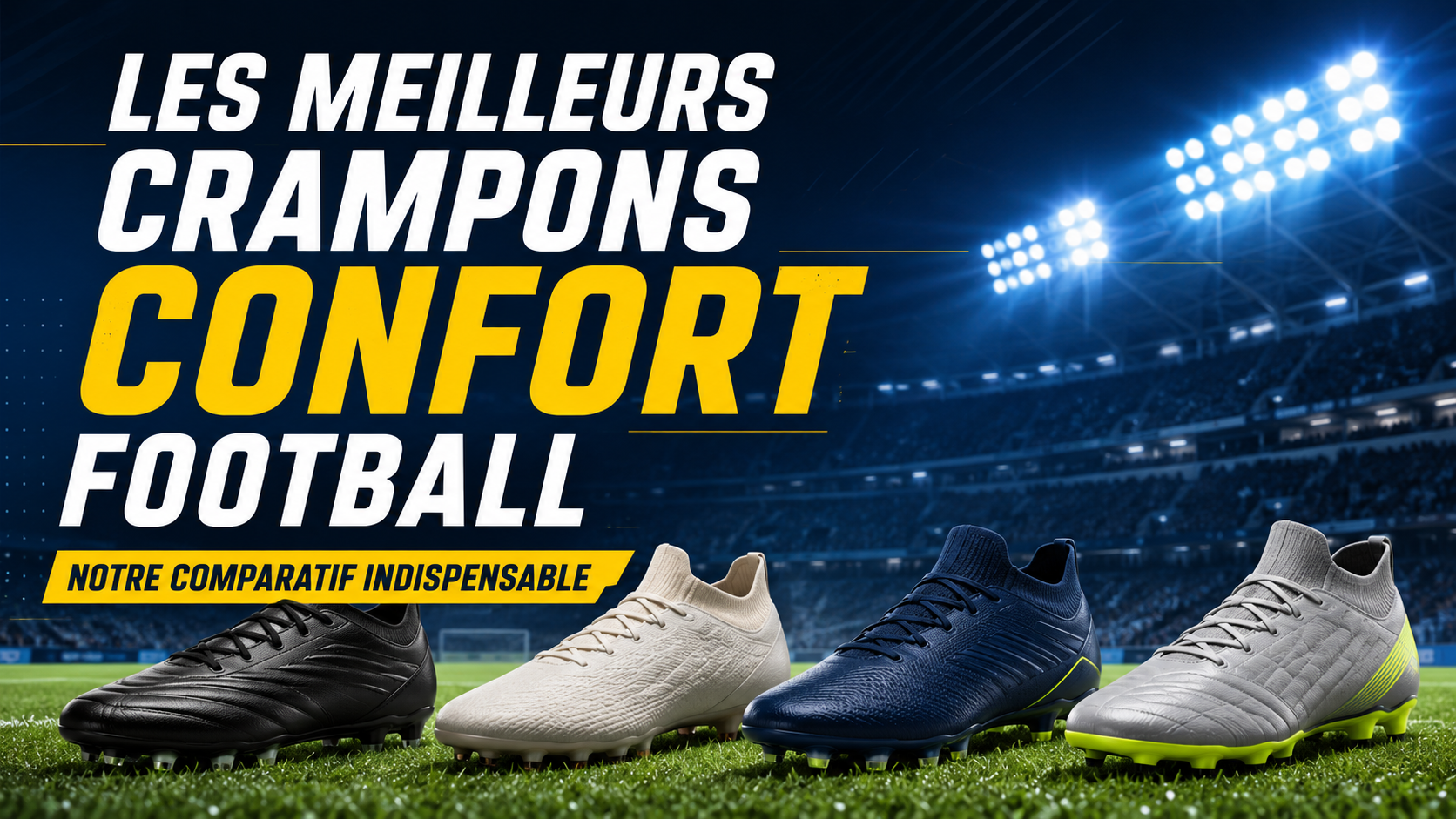 Lire la suite à propos de l’article Les Meilleurs Crampons Confort Football : Notre Comparatif Indispensable