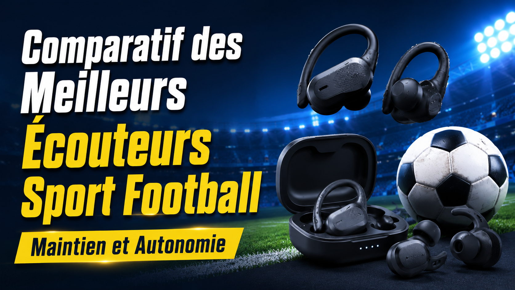 Lire la suite à propos de l’article Comparatif des Meilleurs Écouteurs Sport Football : Maintien et Autonomie