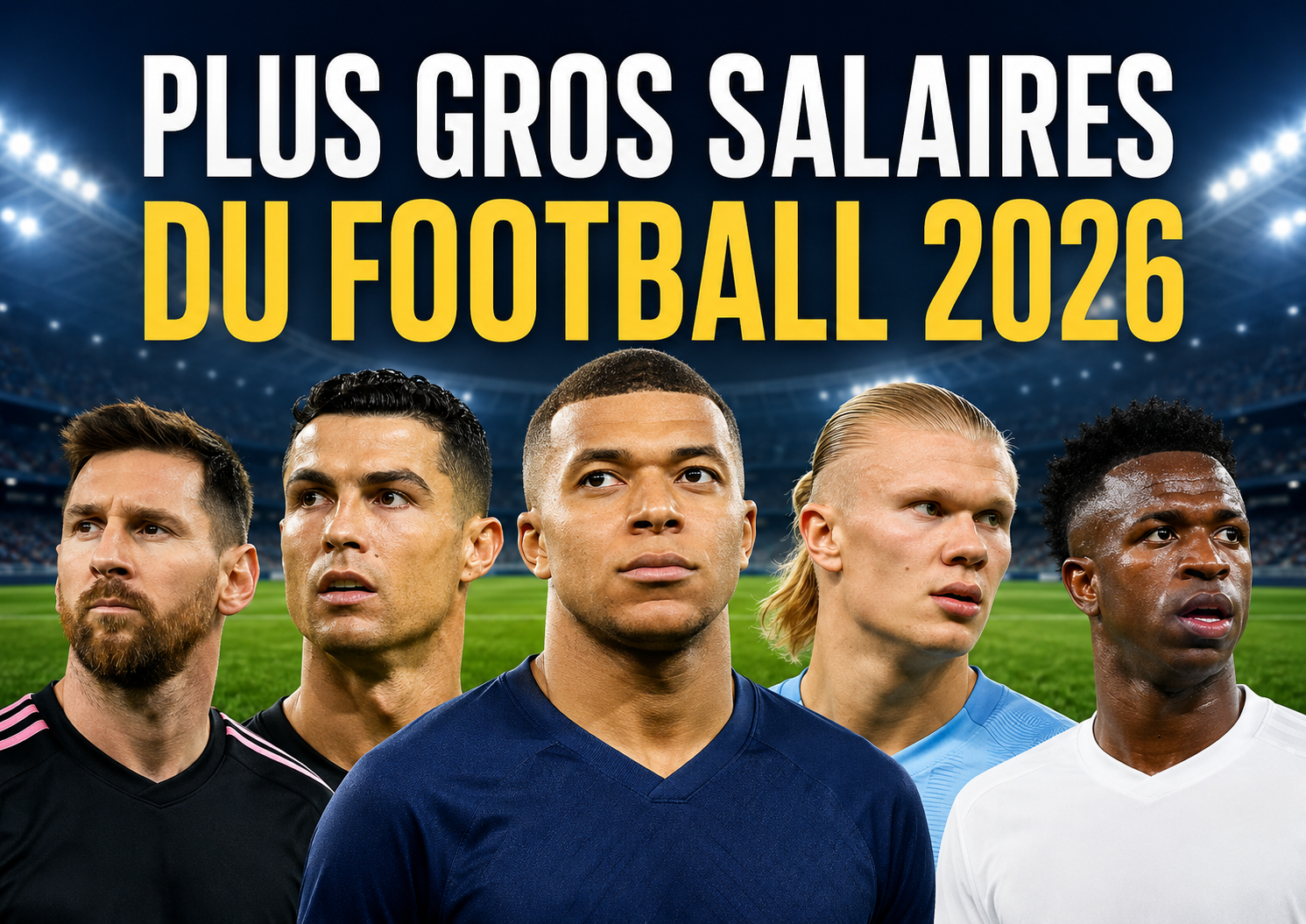 plus gros salaires du football 2026
