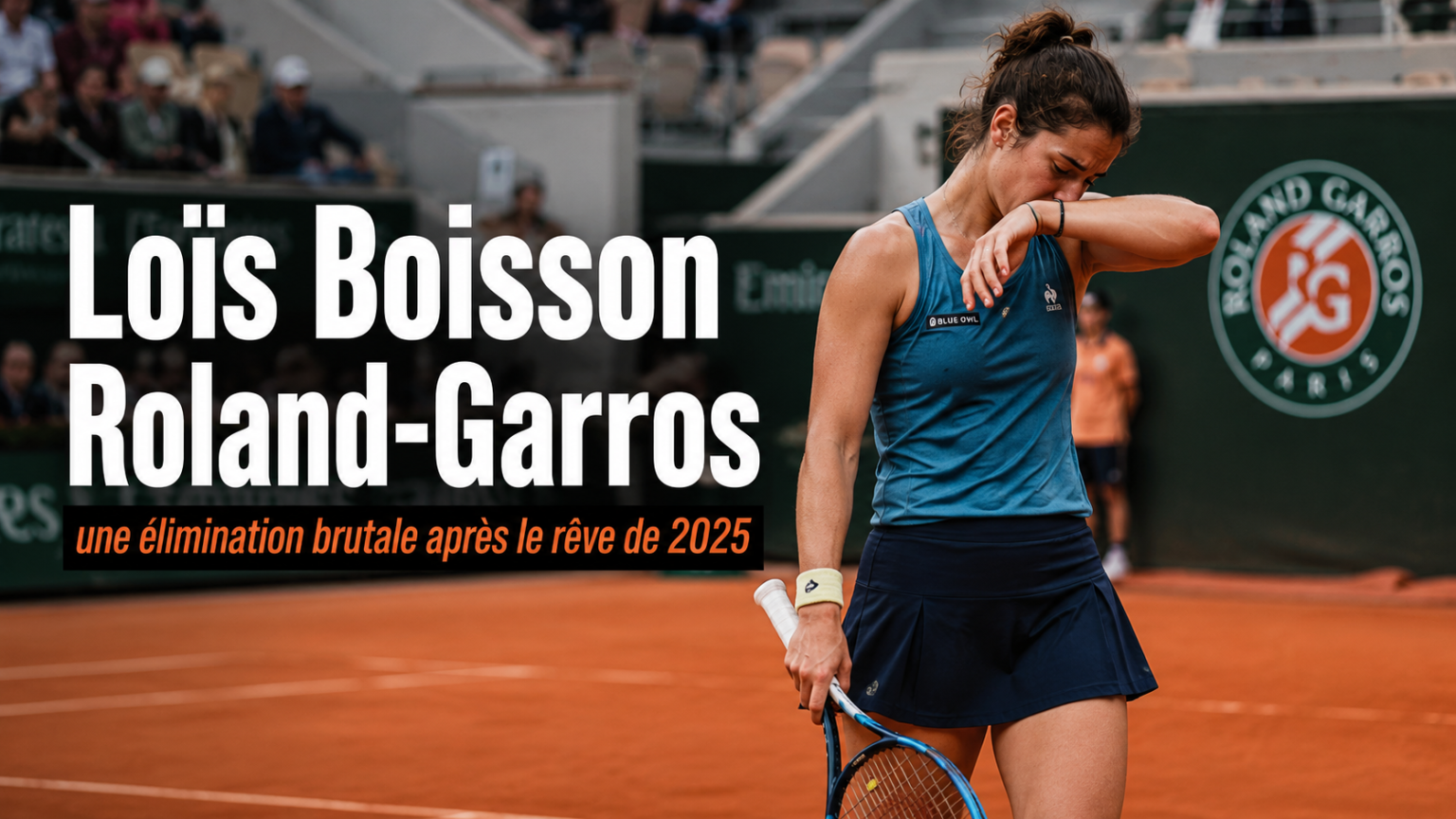 Loïs Boisson Roland-Garros