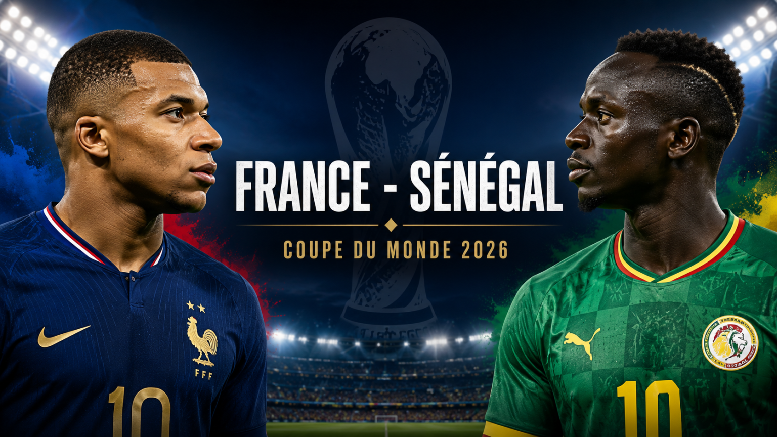 France Sénégal Coupe du Monde 2026