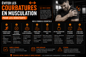 éviter les courbatures en musculation pour les débutants