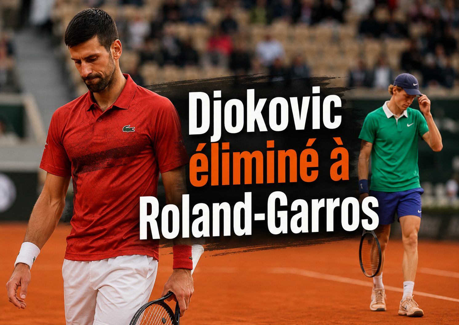 Djokovic éliminé Roland-Garros