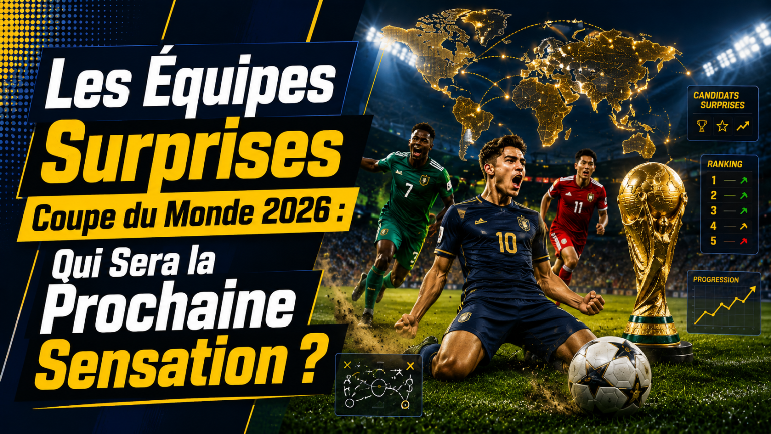 Équipes Surprises Coupe du Monde 2026