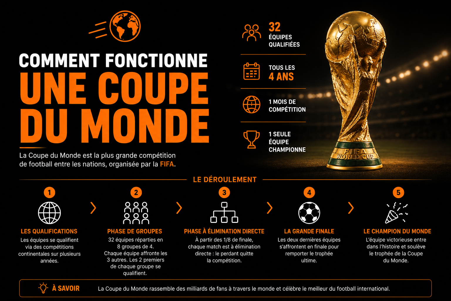 Comment fonctionne une Coupe du Monde