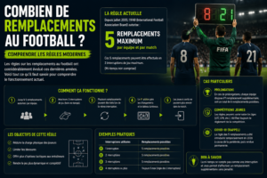 remplacements au football