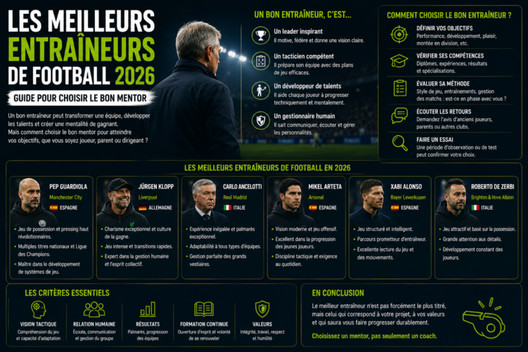 meilleurs entraîneurs de football 2026