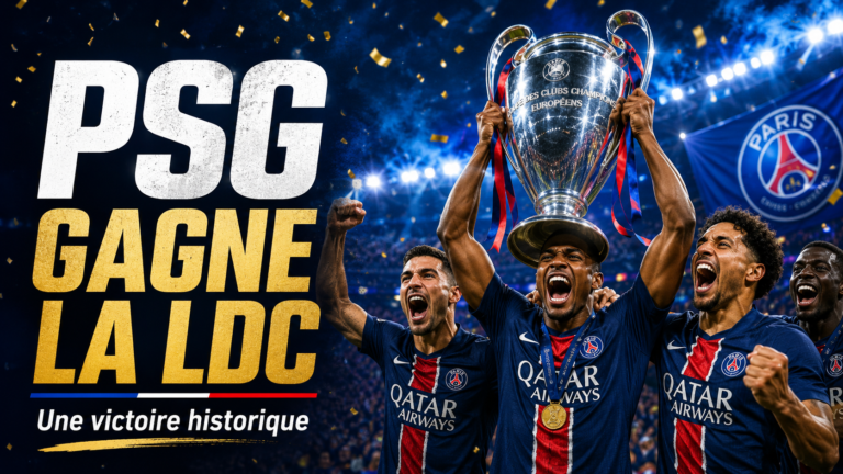 PSG gagne la Ligue des champions 2026