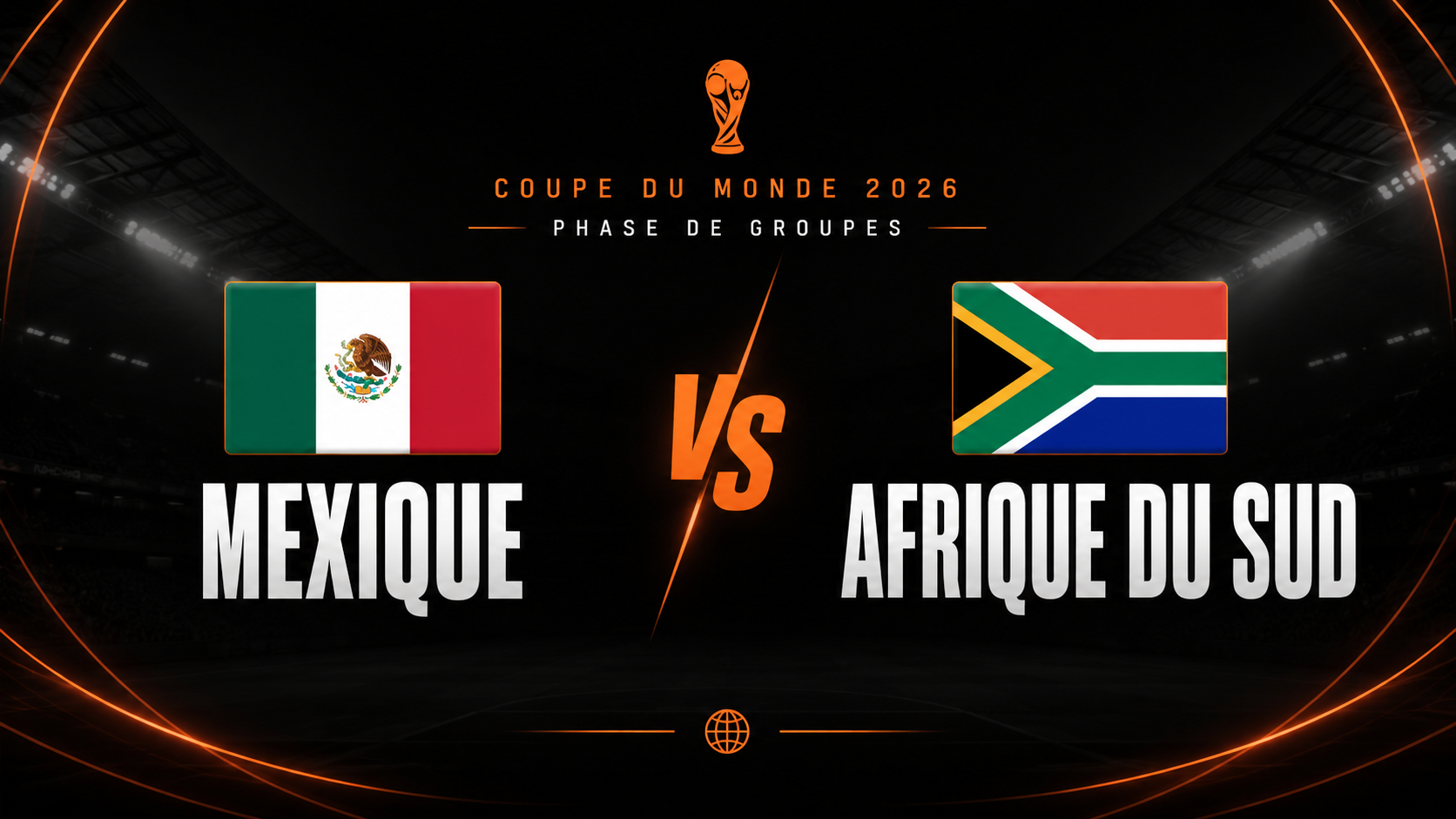Lire la suite à propos de l’article Mexico – South Africa : match en direct Coupe du Monde 2026