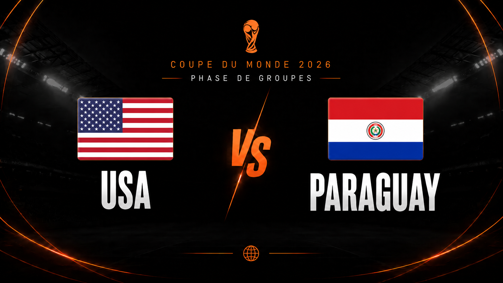 Lire la suite à propos de l’article USA – Paraguay : match en direct Coupe du Monde 2026