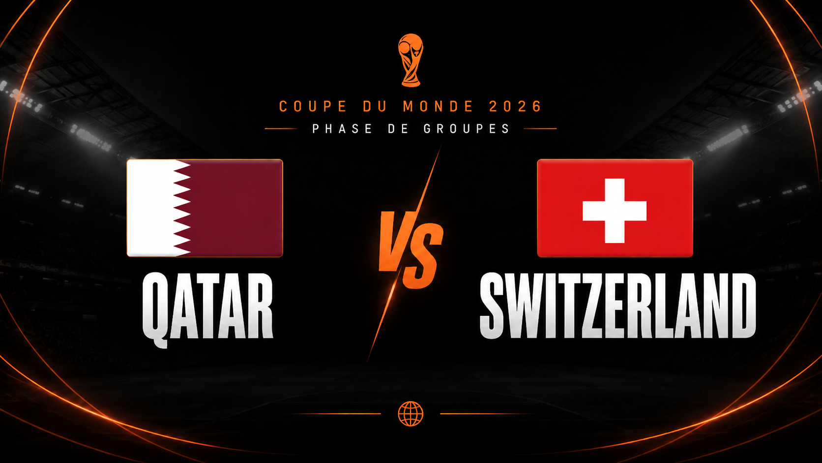 Lire la suite à propos de l’article Qatar – Switzerland : match en direct Coupe du Monde 2026