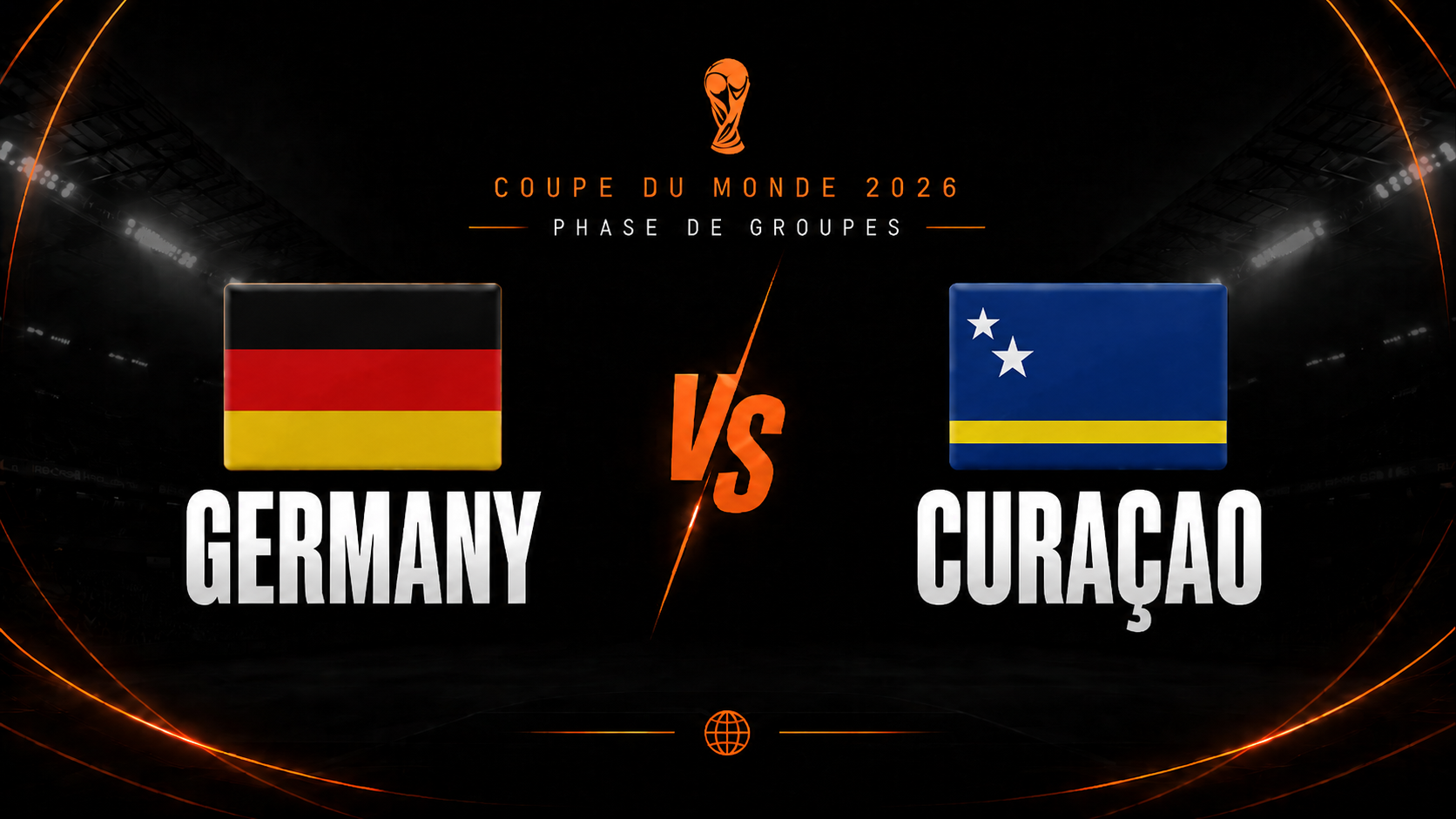 Lire la suite à propos de l’article Germany – Curaçao : match en direct Coupe du Monde 2026