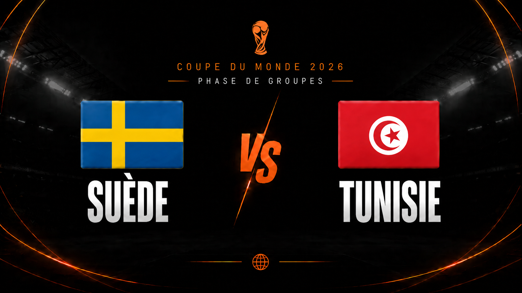 Lire la suite à propos de l’article Sweden – Tunisia : match en direct Coupe du Monde 2026