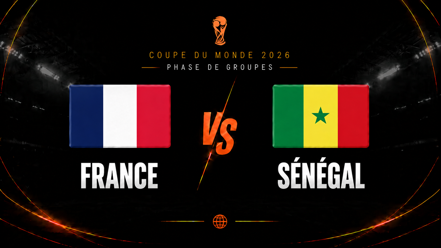 Lire la suite à propos de l’article France – Senegal : match en direct Coupe du Monde 2026