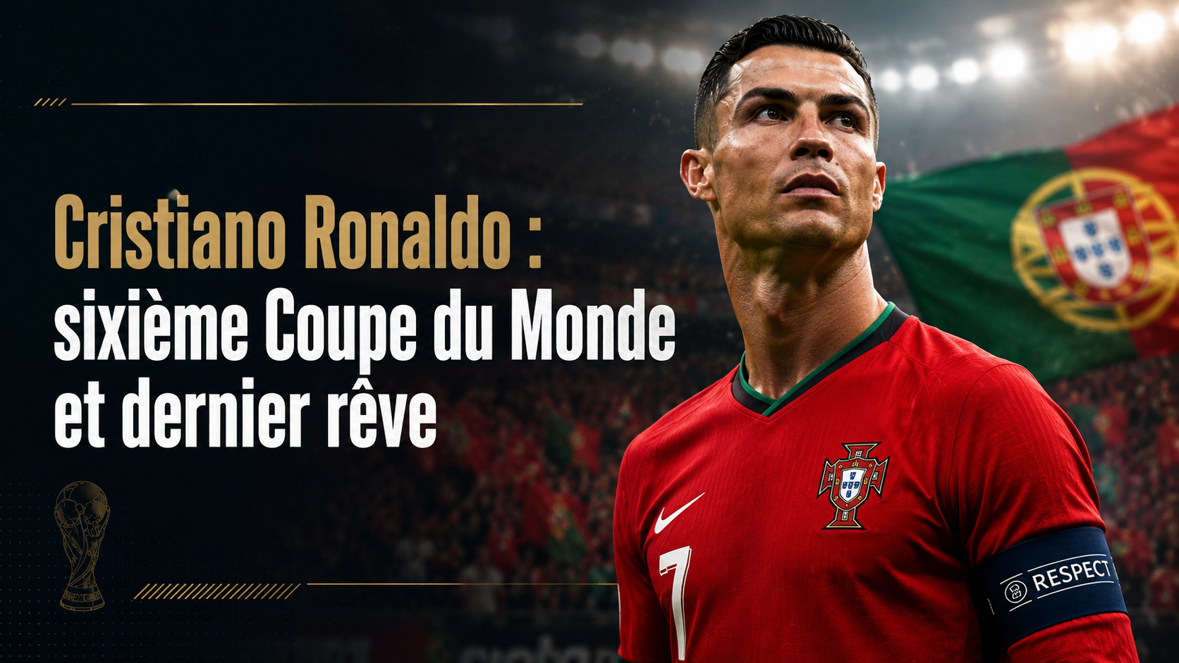 Lire la suite à propos de l’article Cristiano Ronaldo Coupe du Monde 2026 : le dernier rêve d’une légende