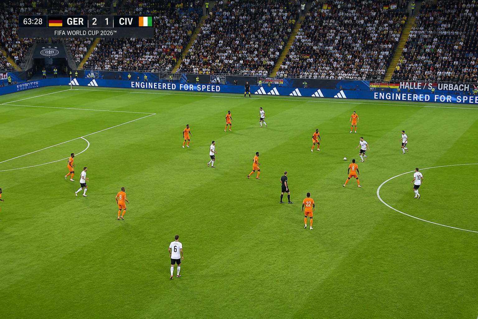 Allemagne VS Côte d'ivoire