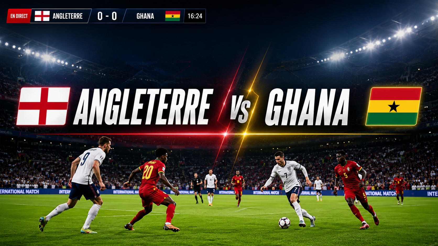Lire la suite à propos de l’article England – Ghana : match en direct Coupe du Monde 2026
