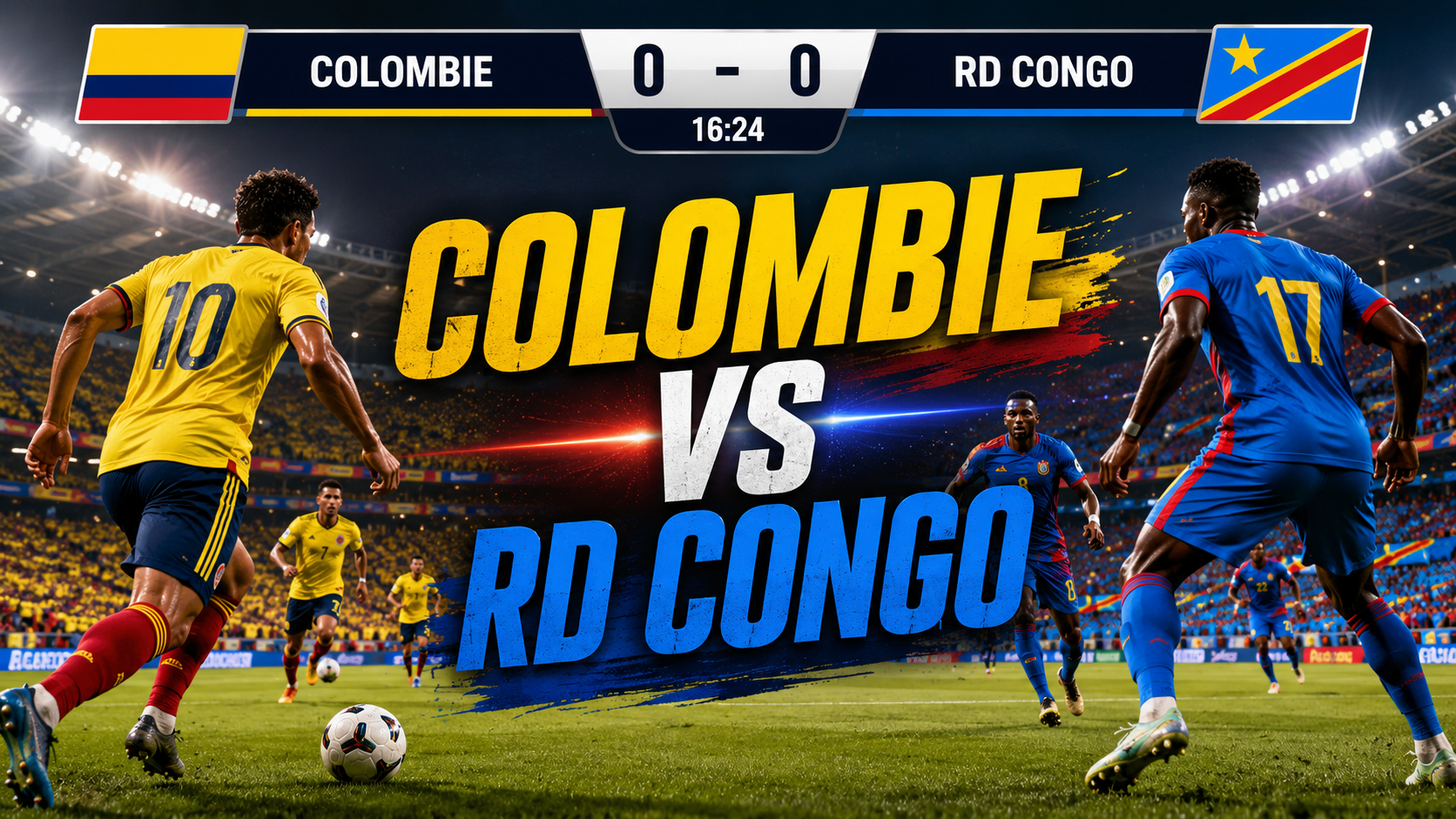 Lire la suite à propos de l’article Colombia – Congo DR : match en direct Coupe du Monde 2026