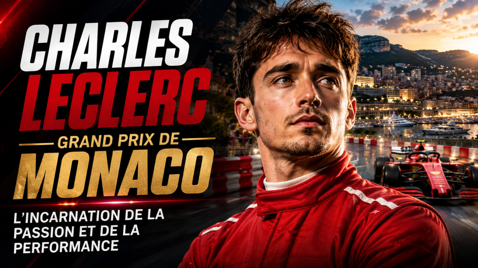 Charles Leclerc Grand Prix de Monaco