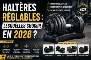 Haltères réglables