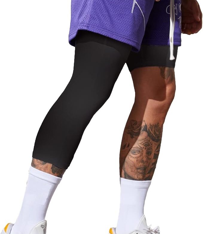 collant pour basket pas chere une jambe