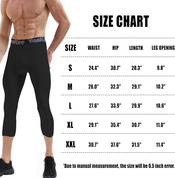 VAnkee pantalon de compression, collant pour basket pas cher